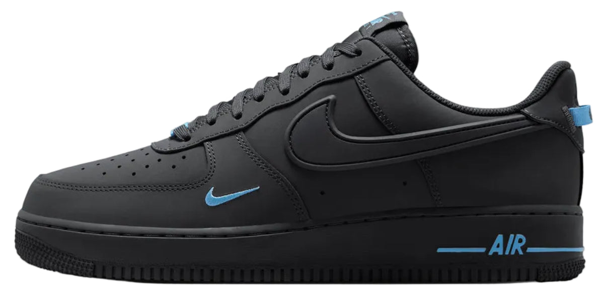 Nike Air Force 1 Low '07 Anthracite Anthracite Football Blue Black