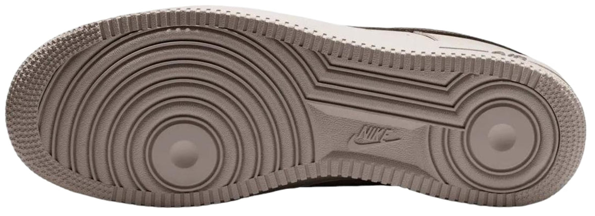 Nike Air Force 1 Low '07 Carbon Fiber Swoosh College Grey Newsprint