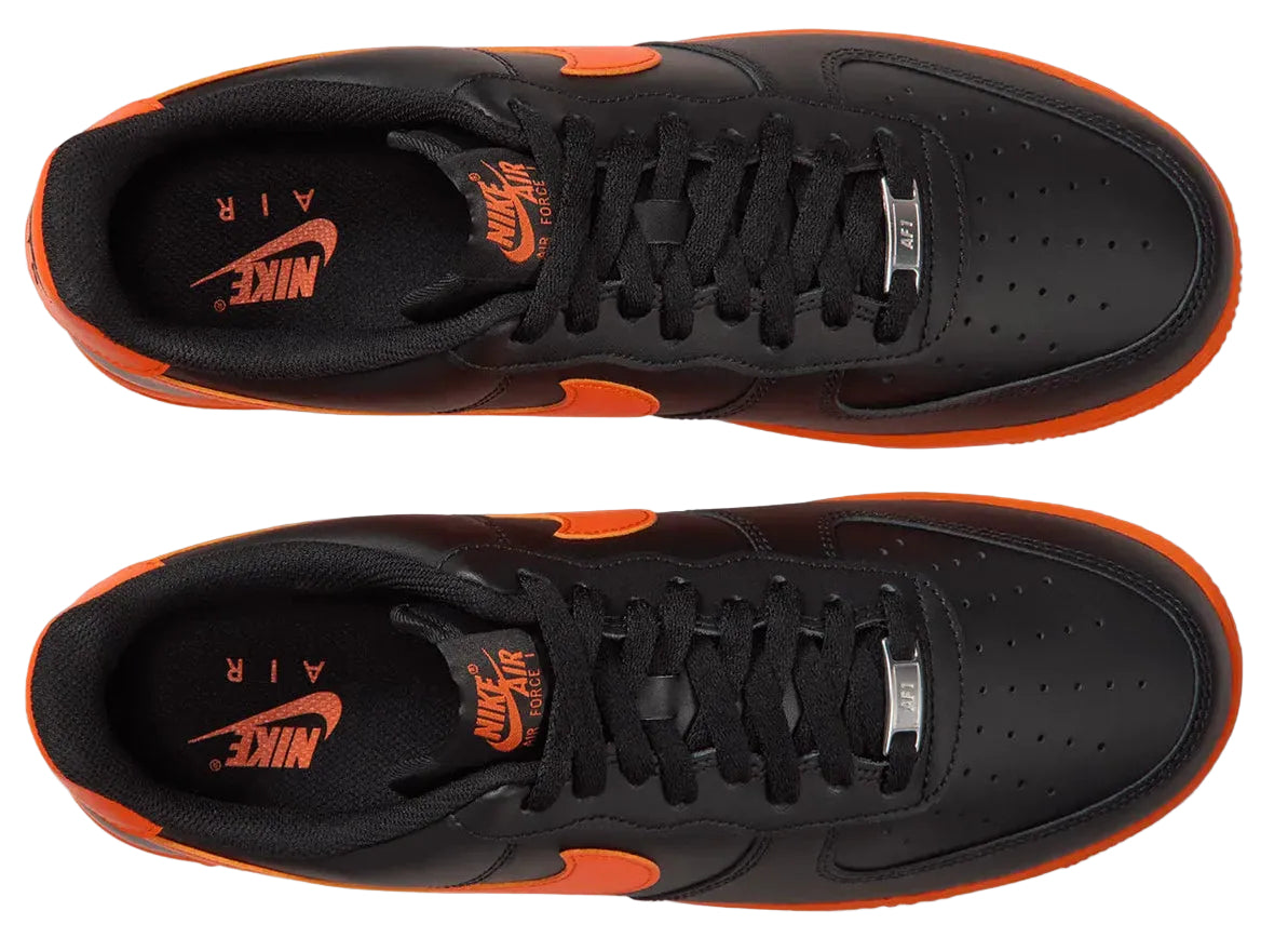 Nike Air Force 1 Low '07 Black Safety Orange