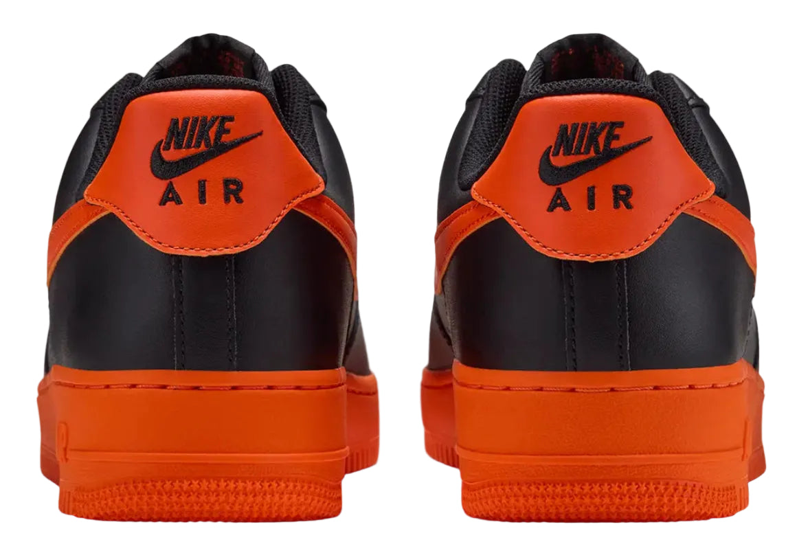 Nike Air Force 1 Low '07 Black Safety Orange