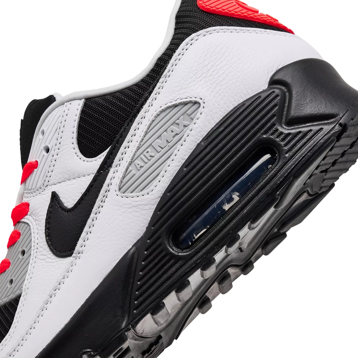 Nike Air Max 90 White Black Radiant Red