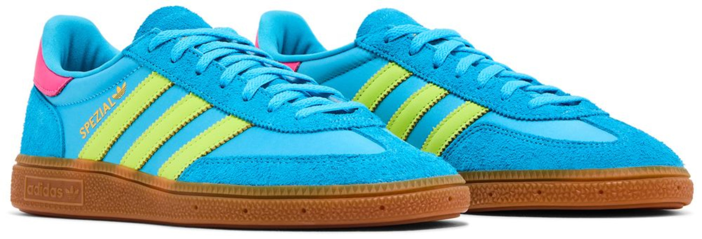 Adidas Handball Spezial Sky Rush Solar Yellow Lucid Pink (Women's)
