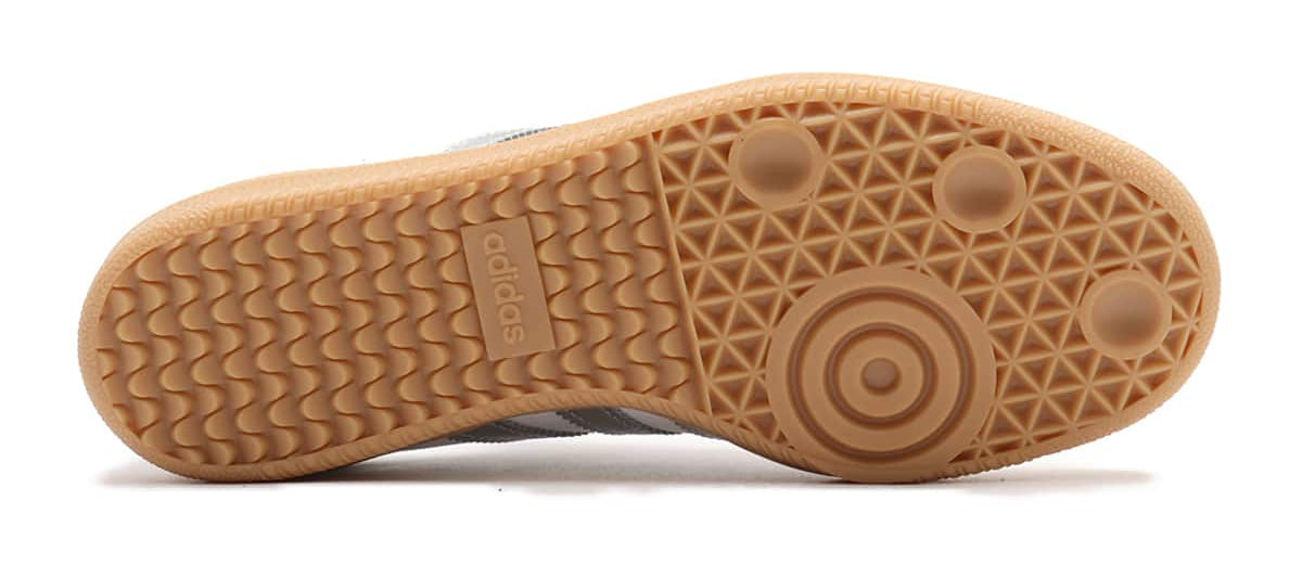 Adidas Samba OG White Silver Metallic Grey (Women's)