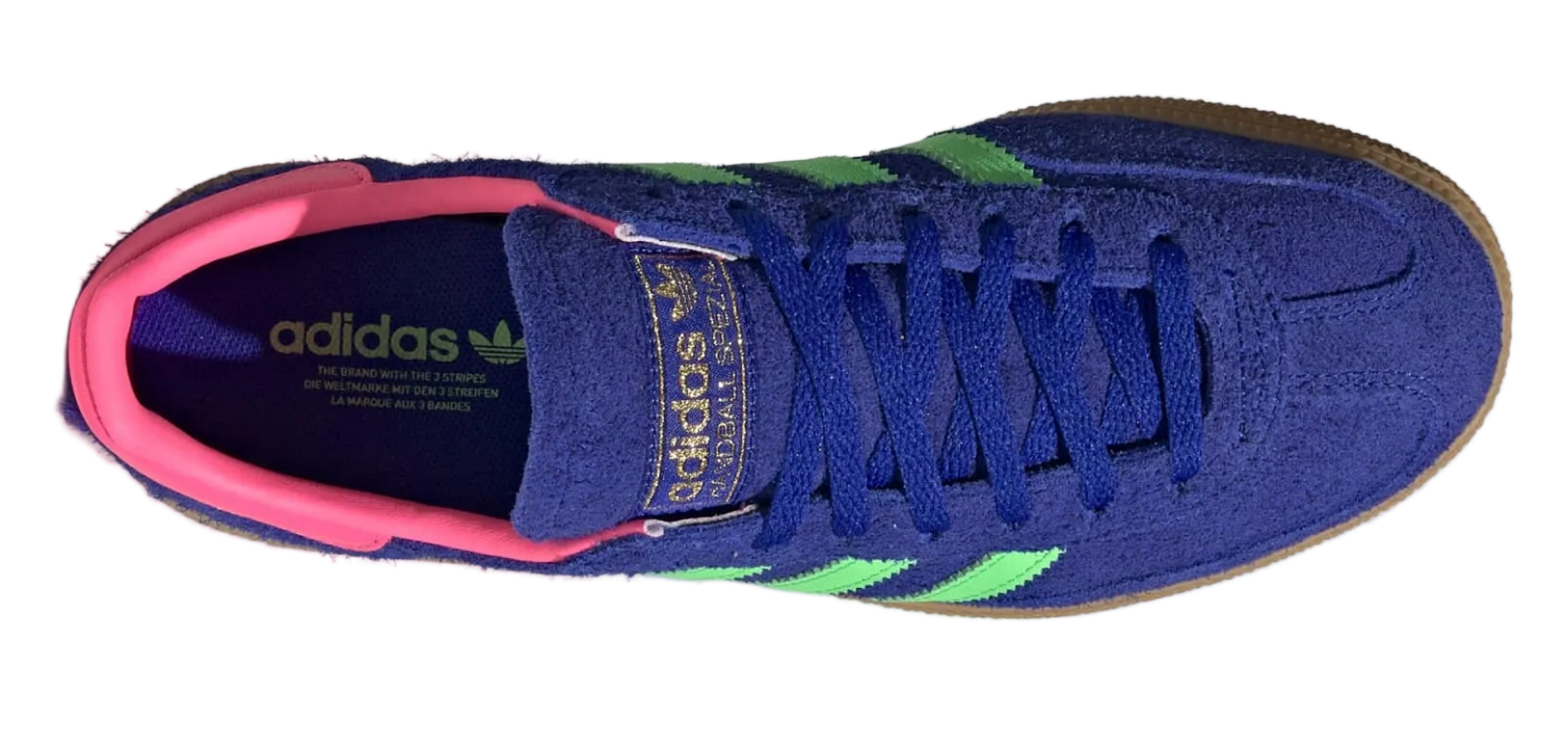 Adidas Handball Spezial Lucid Blue Lime Burst (Women's)