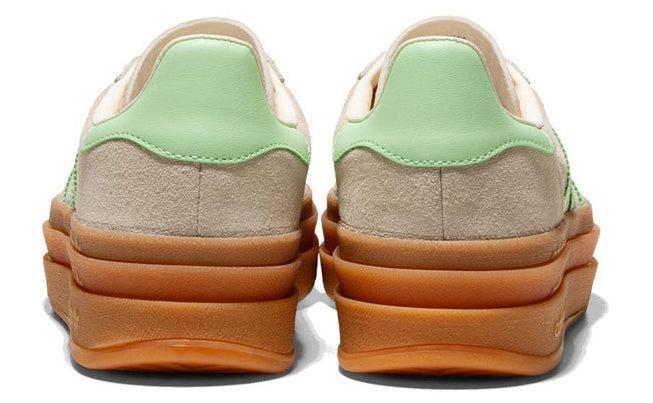 Adidas Gazelle Bold Wonder White Semi Green Spark (GS)