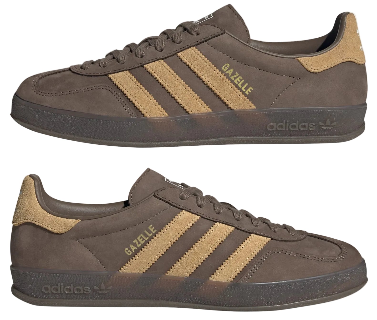 Adidas Gazelle Indoor Cargo Brown Golden Beige