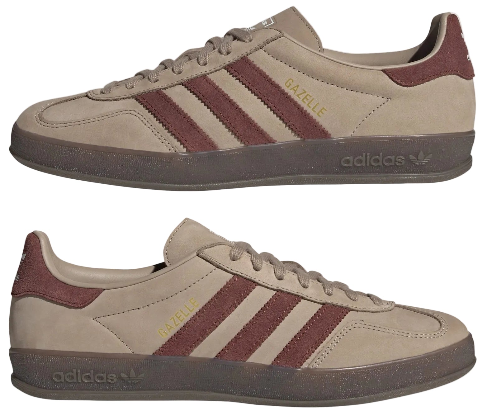 Adidas Gazelle Indoor Trace Khaki Fox Brown