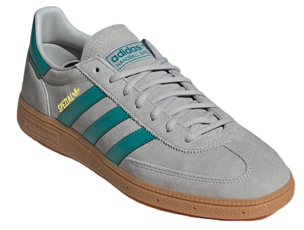 Adidas Handball Spezial Grey Two Pure Teal Gold Metallic