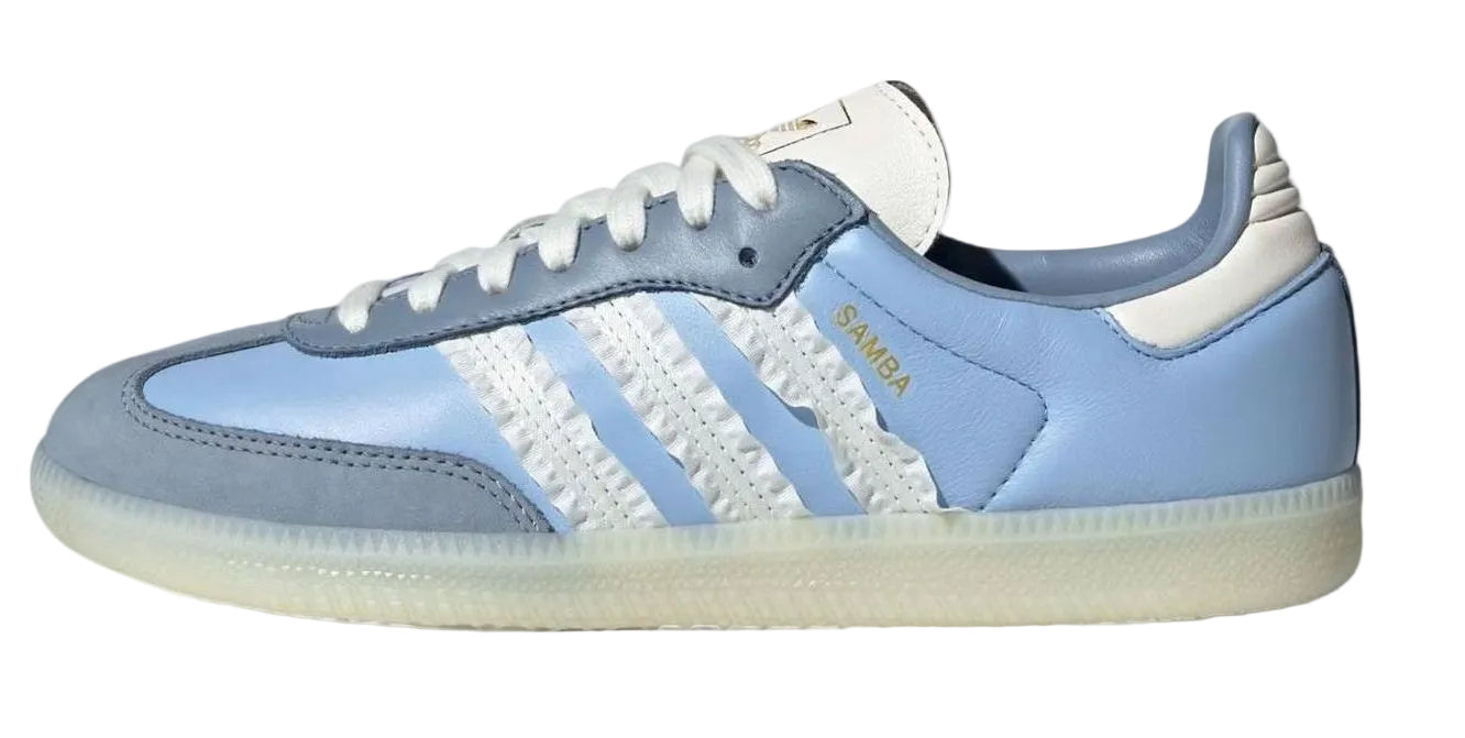 Adidas Samba Ruffle Stripes Pack Clear Sky (Women's)