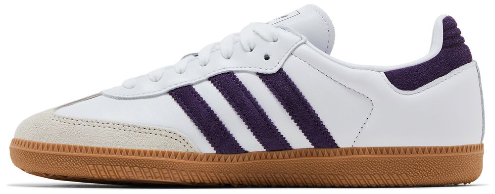 Adidas Samba OG White Alumina Aurora Plum (Women's)