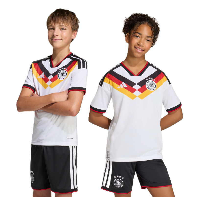 Adidas Kids Germany 2026 World Cup Home Jersey