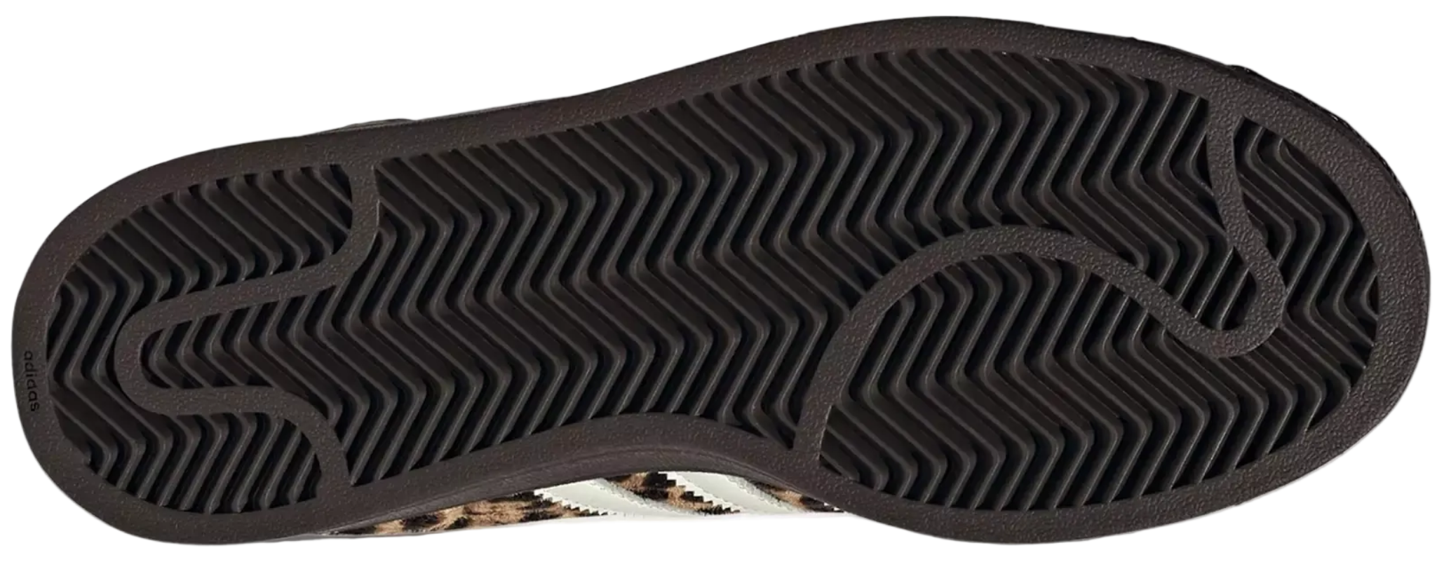 Adidas Superstar II Leopard Dark Brown Ivory (Women's)