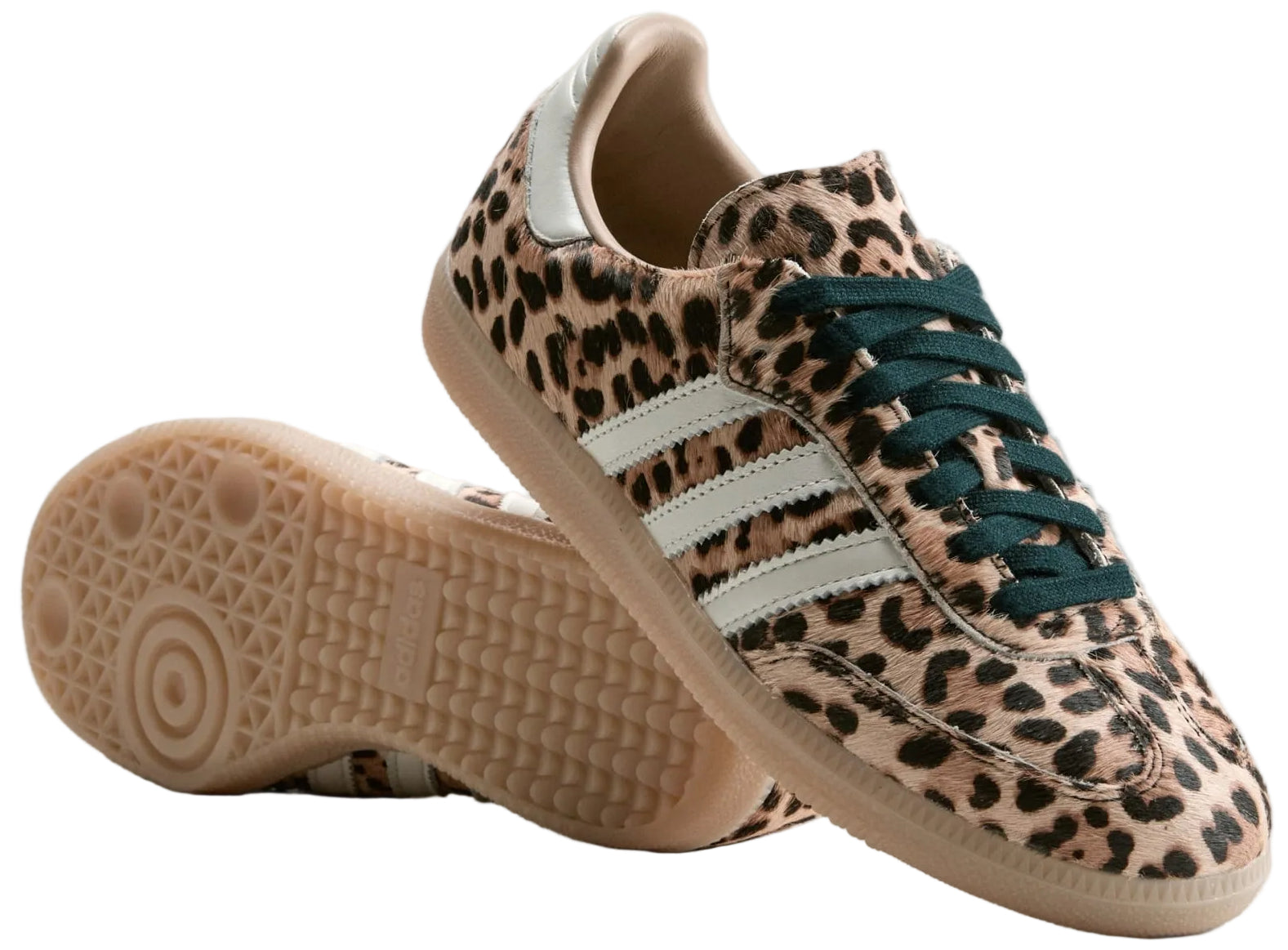Adidas Samba OG Leopard Magic Beige (Women's)