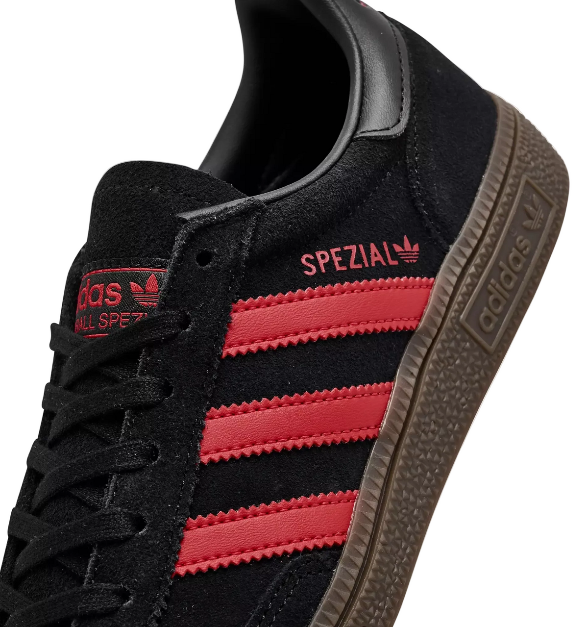 Adidas Originals Handball Spezial Core Black Pure Ruby (GS)