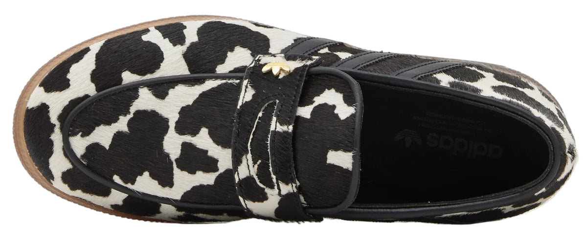 Adidas Handball Spezial Loafer Cow Print Black White (Women's)