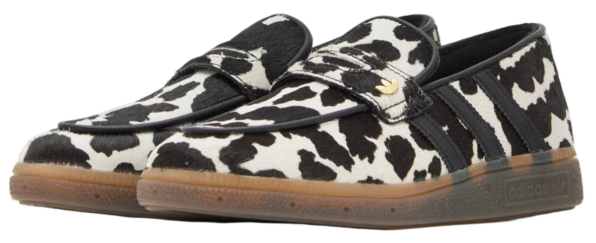 Adidas Handball Spezial Loafer Cow Print Black White (Women's)