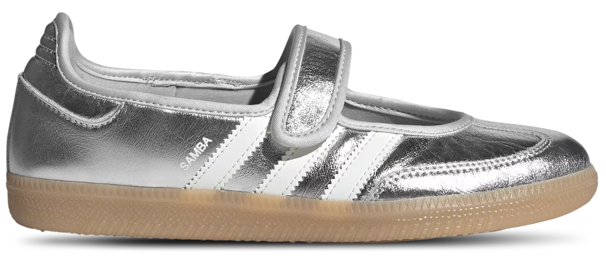 Adidas Samba Jane Silver Metallic Off White (Women's)