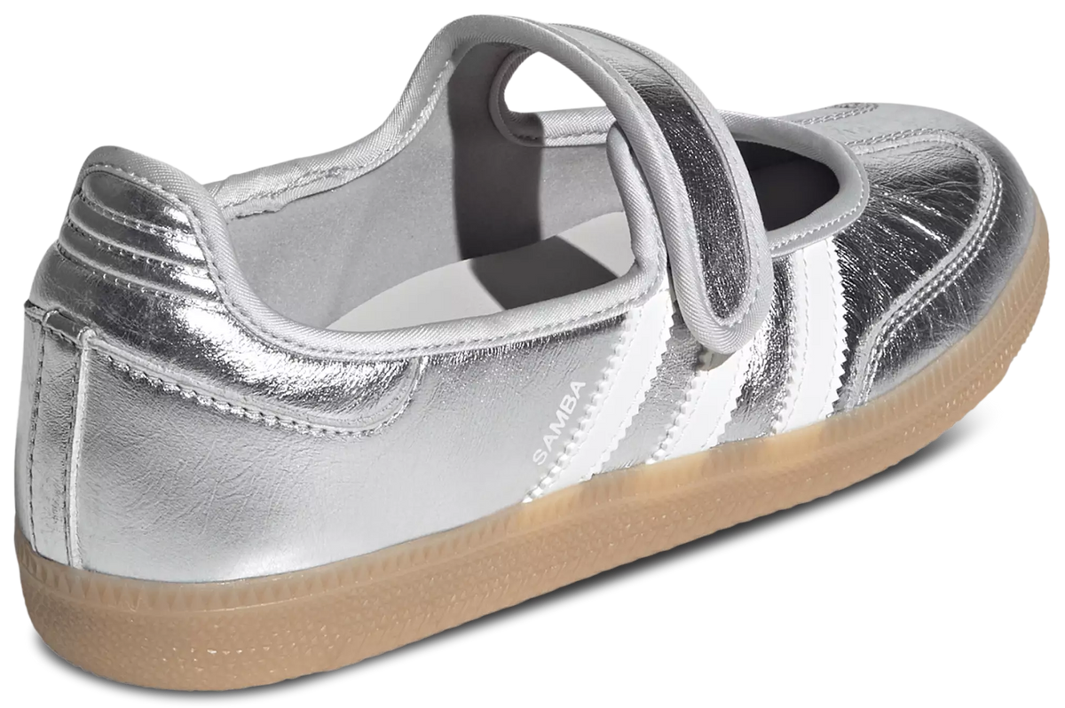 Adidas Samba Jane Silver Metallic Off White (Women's)