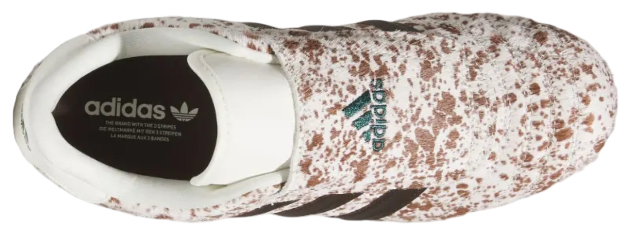 Adidas Taekwondo Pony Print Off White Dark Brown (Women's)