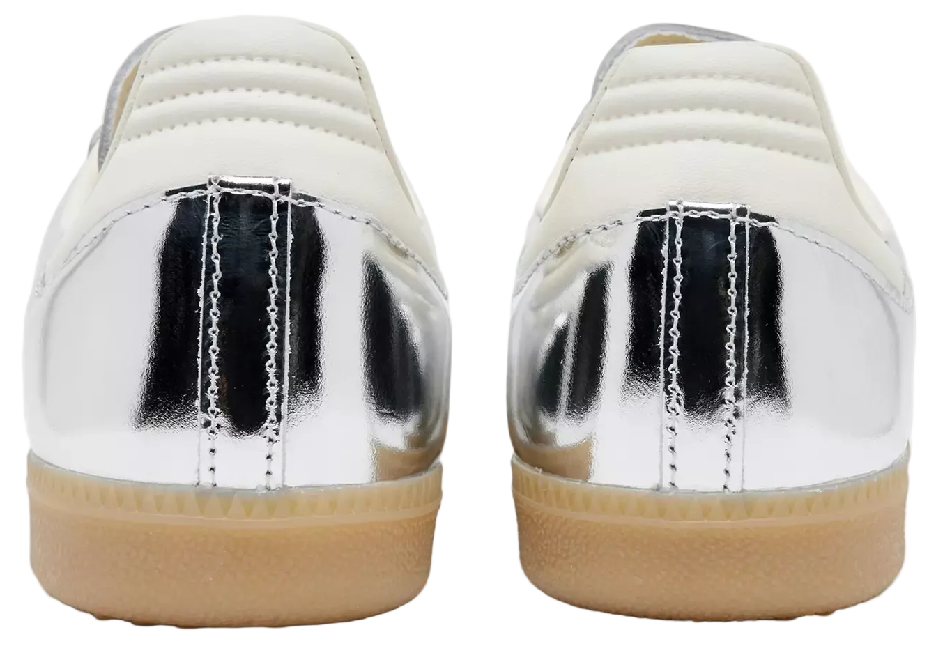 Adidas Samba OG Silver Metallic Gum (Women's)