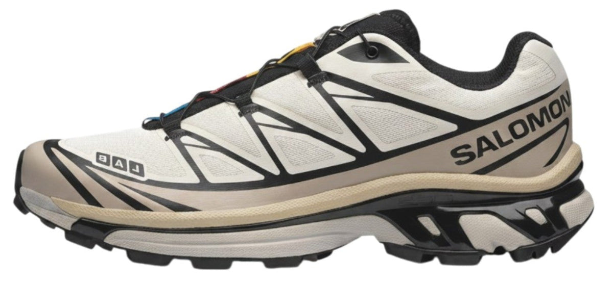 Salomon XT-6 Vanilla Ice Black Silver Cloud