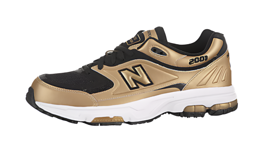 New Balance 2001 Gold Black
