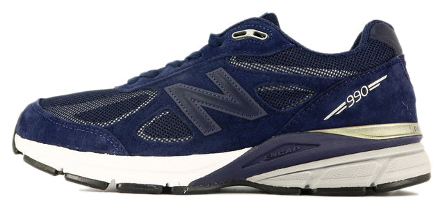 New Balance 990v4 Reflective Navy