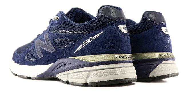 New Balance 990v4 Reflective Navy