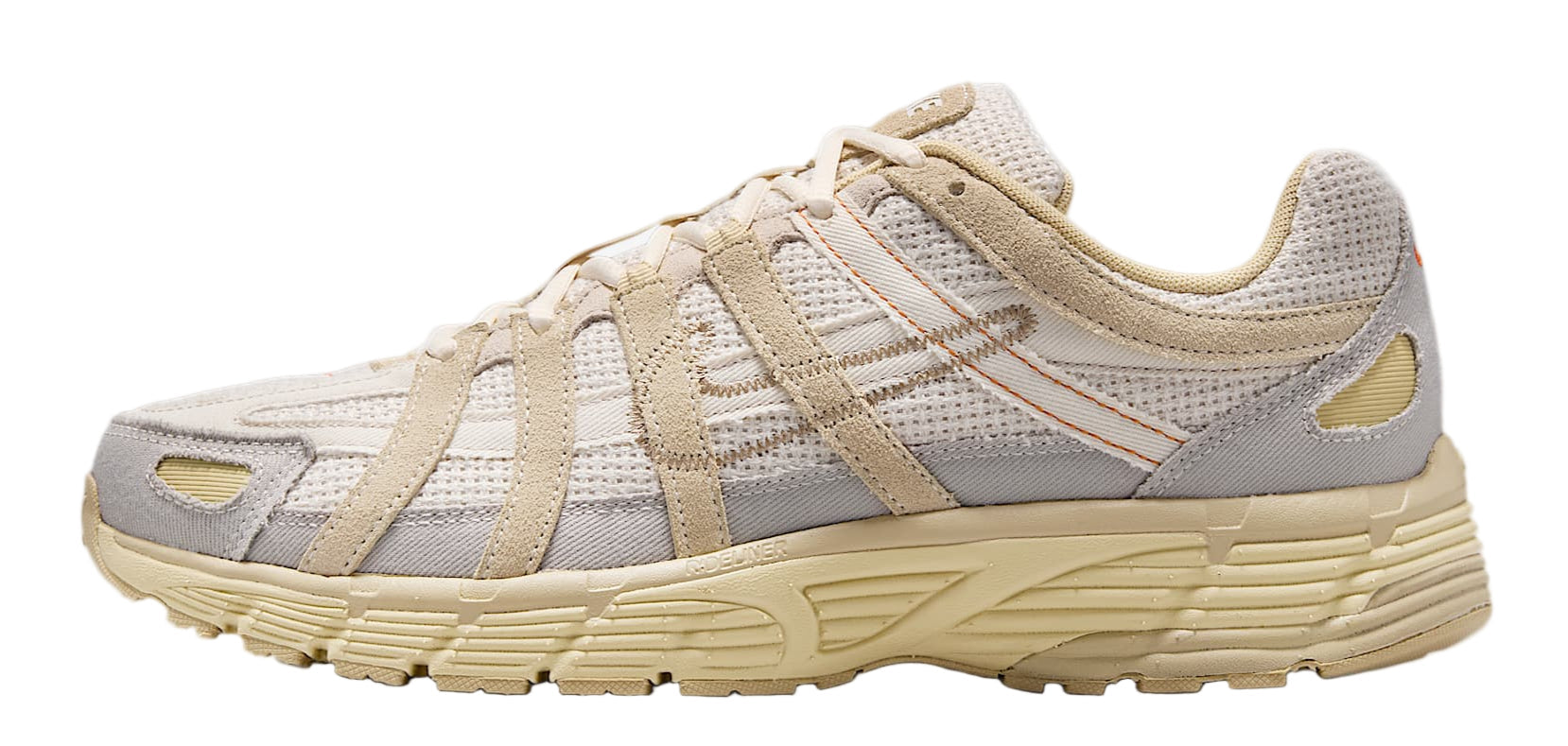 Nike P-6000 College Grey Khaki Safety Orange