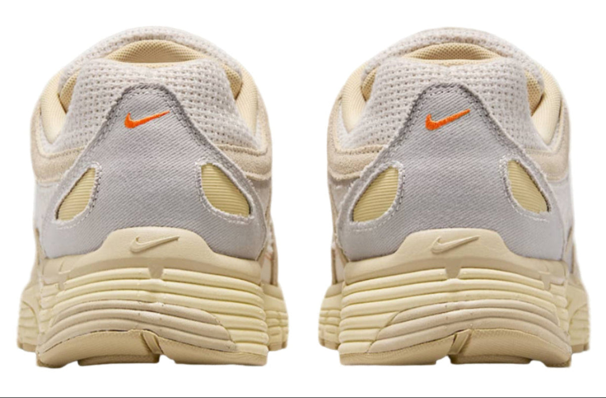 Nike P-6000 College Grey Khaki Safety Orange