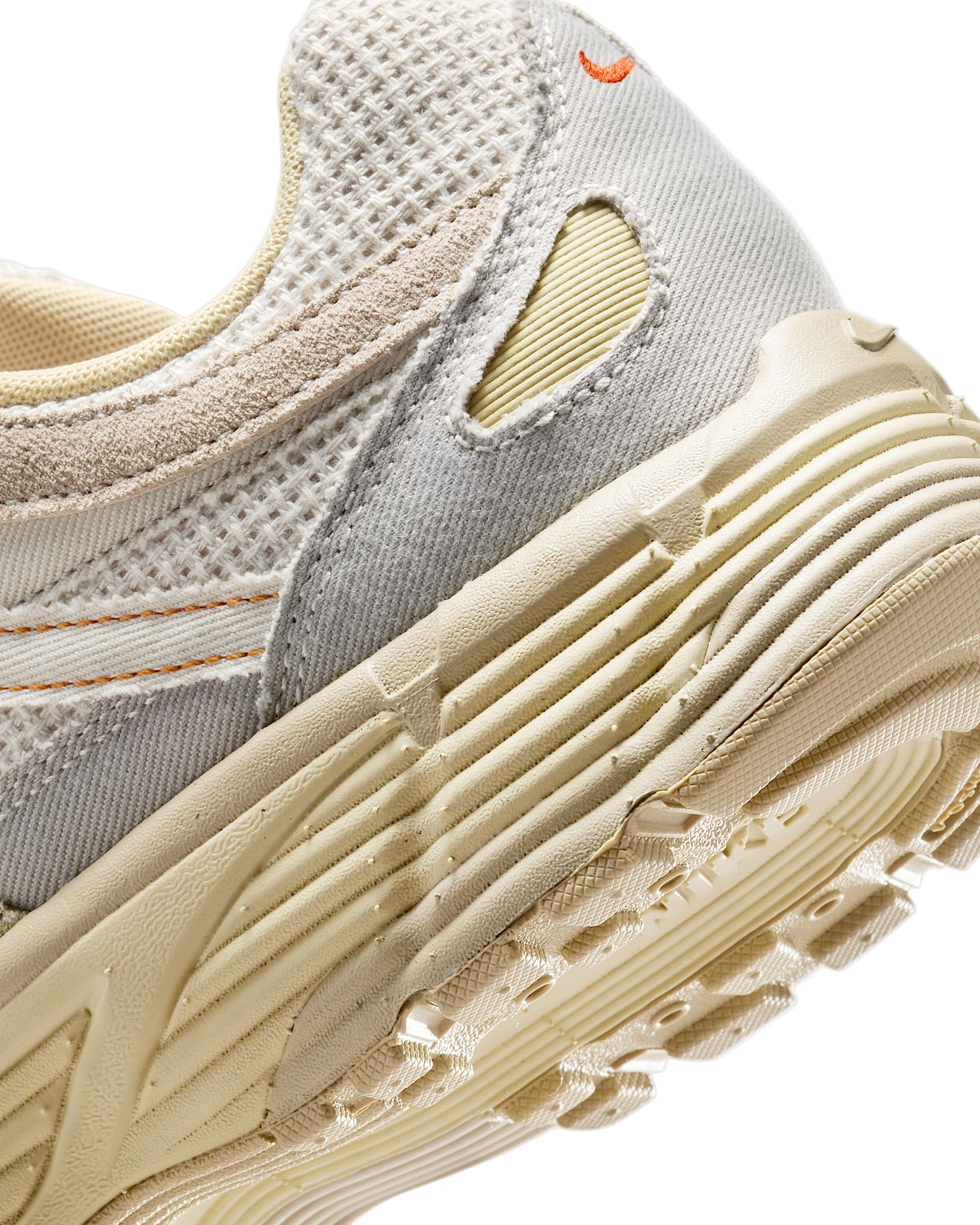 Nike P-6000 College Grey Khaki Safety Orange