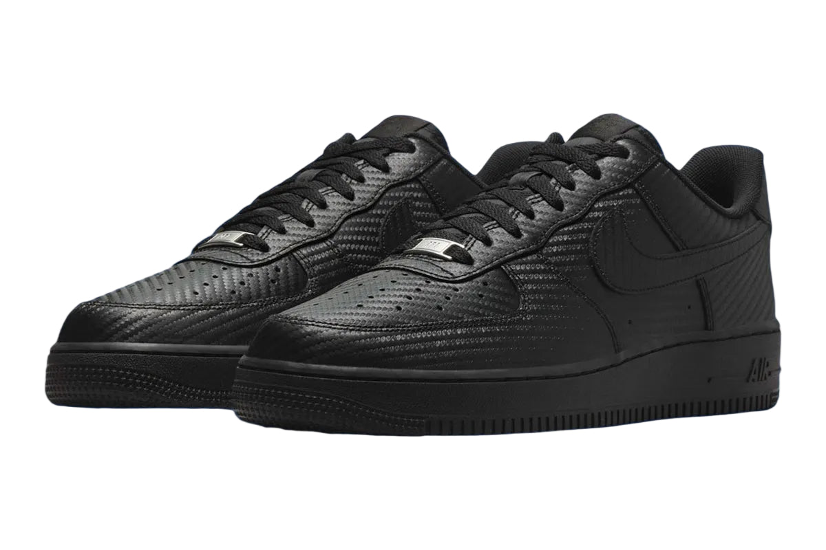 Nike Air Force 1 Low Black Carbon Fiber