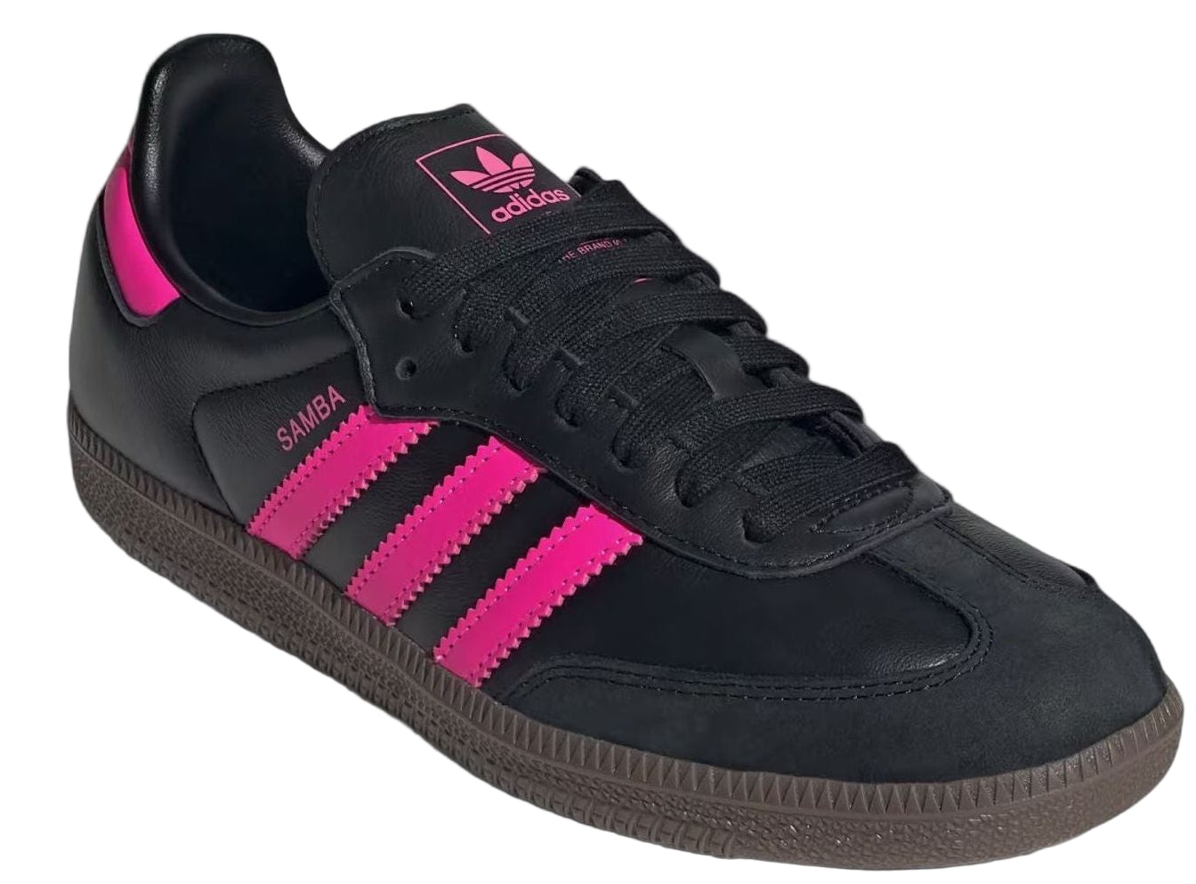 Adidas Samba OG Black Lucid Pink (Women's)
