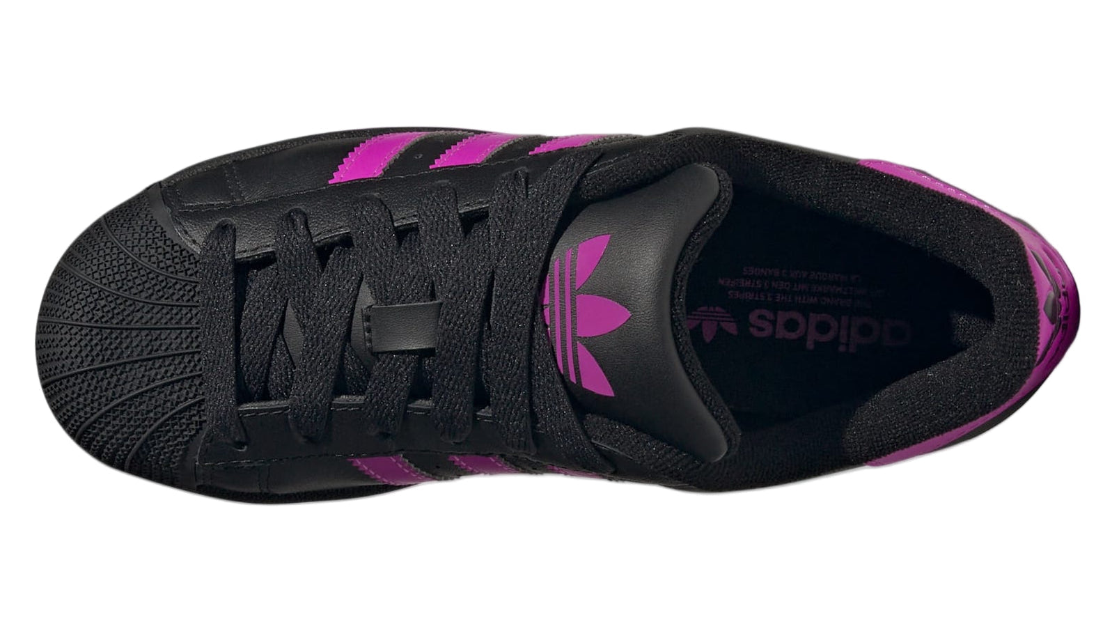 Adidas Originals Superstar II Black Flash Pink (GS)
