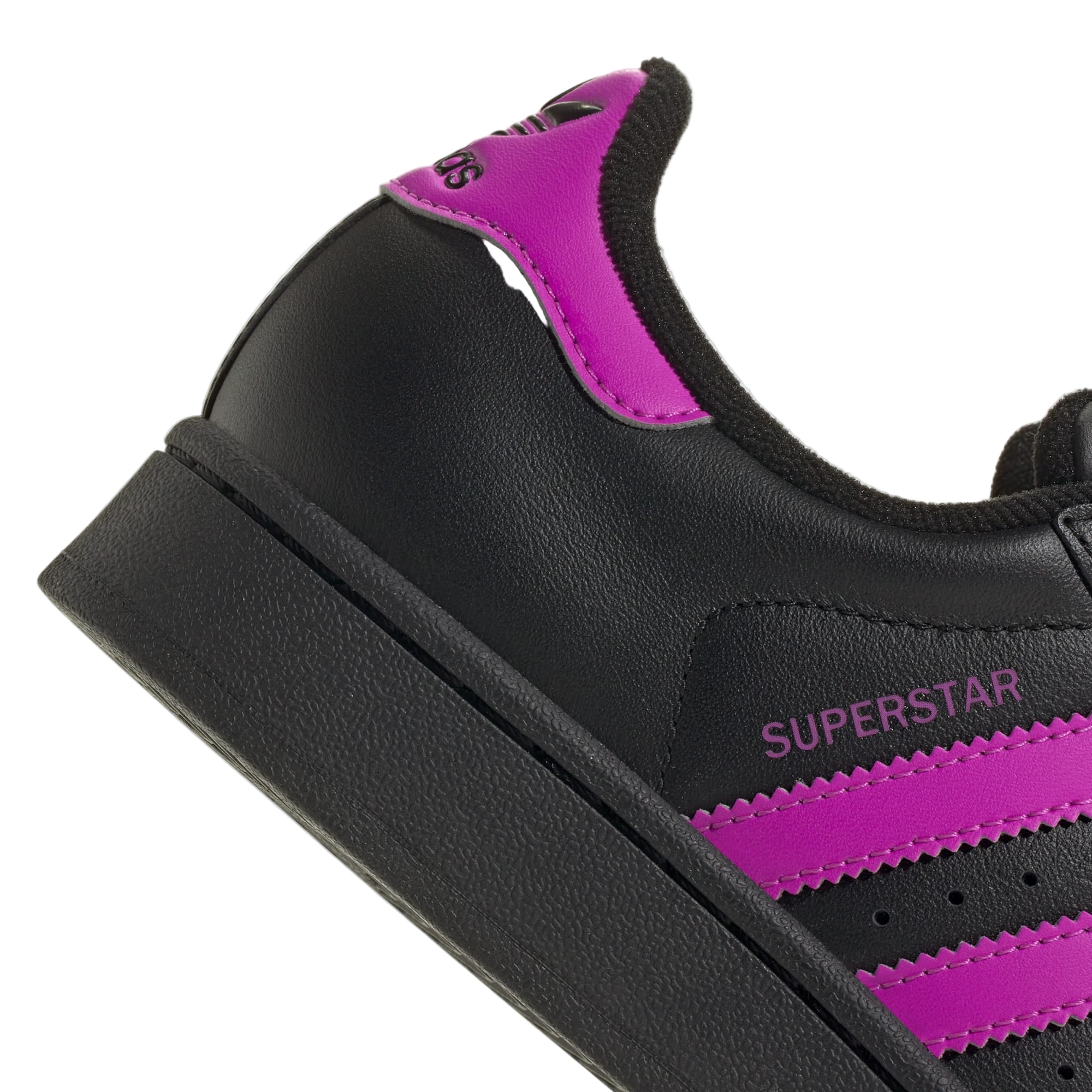 Adidas Originals Superstar II Black Flash Pink (GS)