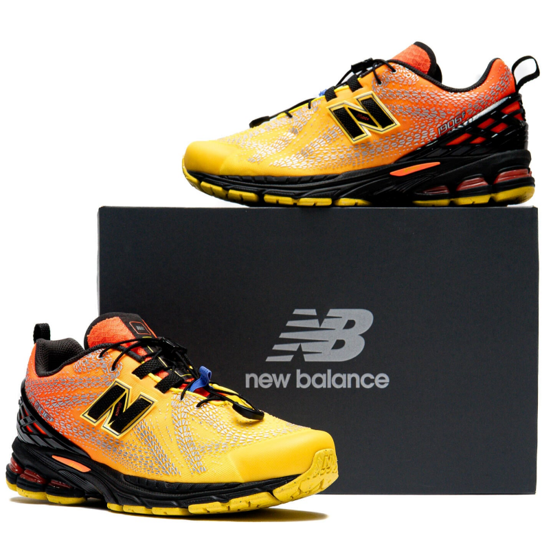 New Balance 1906F Punch Yellow Tangerine Heat