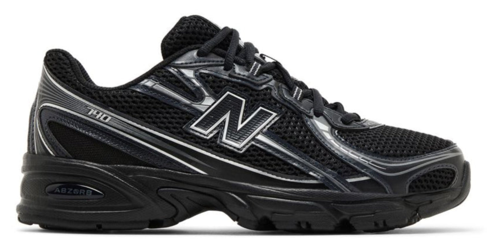 New Balance 740v2 Black Grey Silver