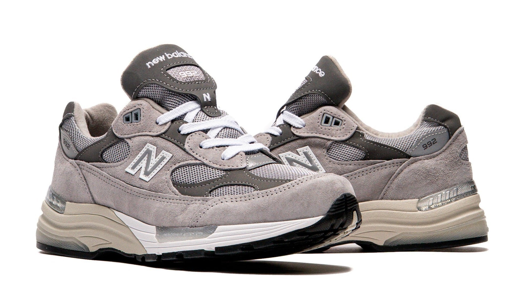 New Balance 992 MiUSA Grey Silver Metallic