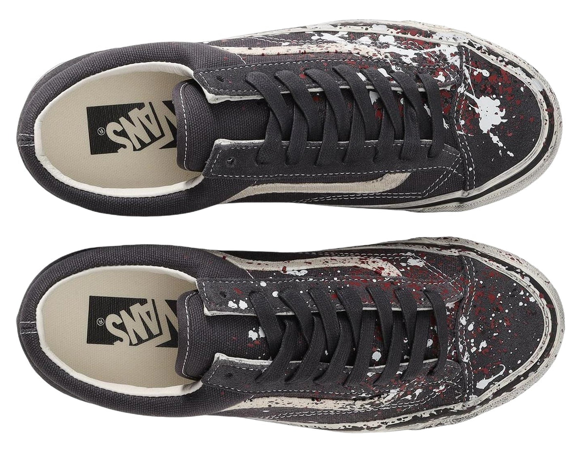 Vans Premium Old Skool 36 Paint Splatter Charcoal Grey