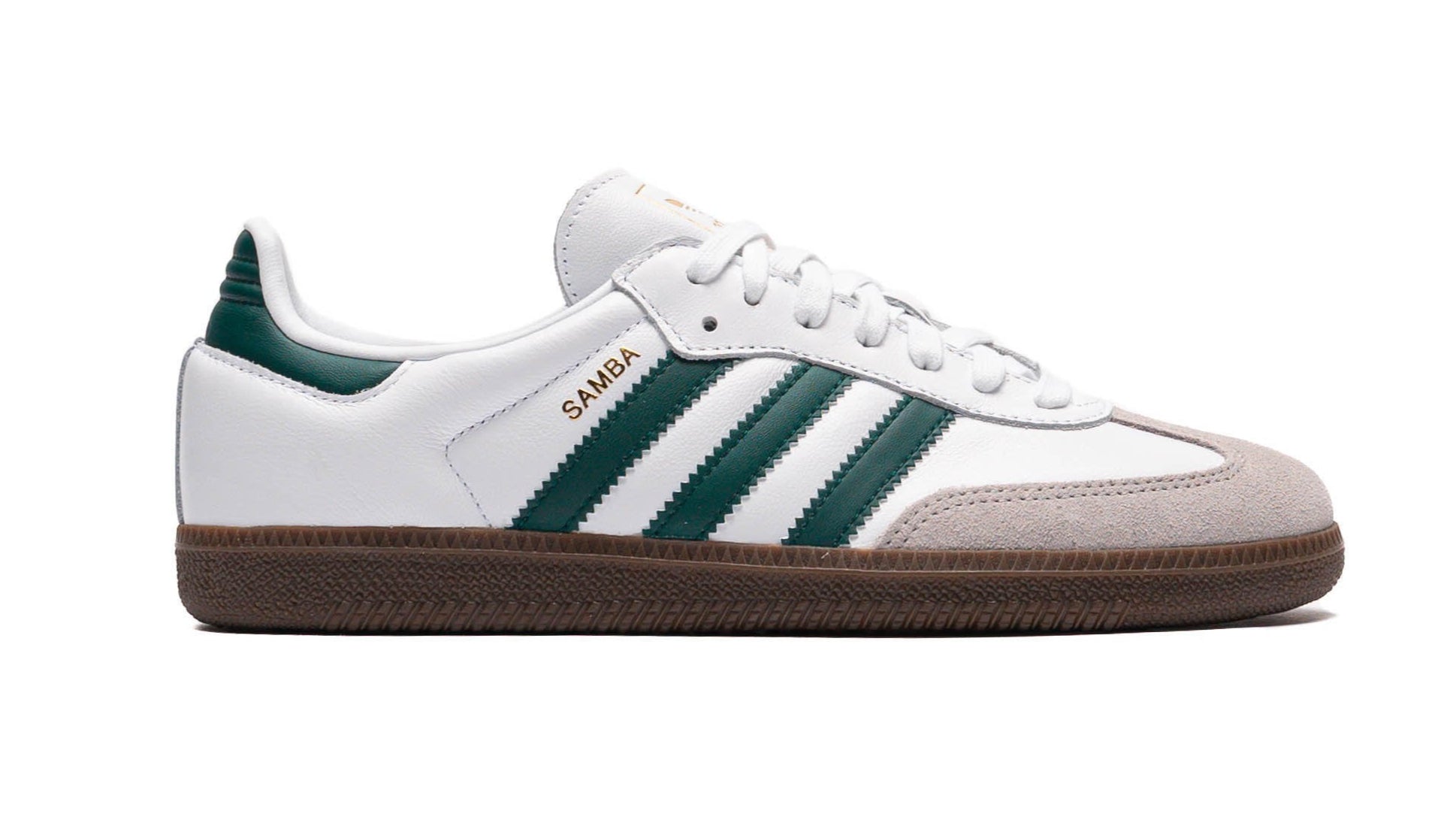 adidas Samba OG Cloud White Collegiate Green