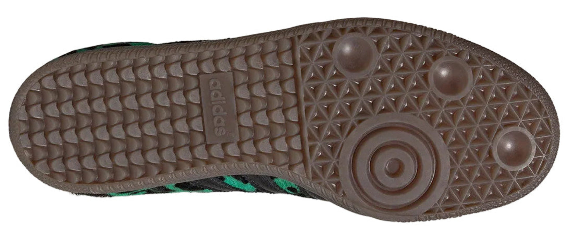 Adidas Samba OG Leopard Semi Screaming Green (Women's)