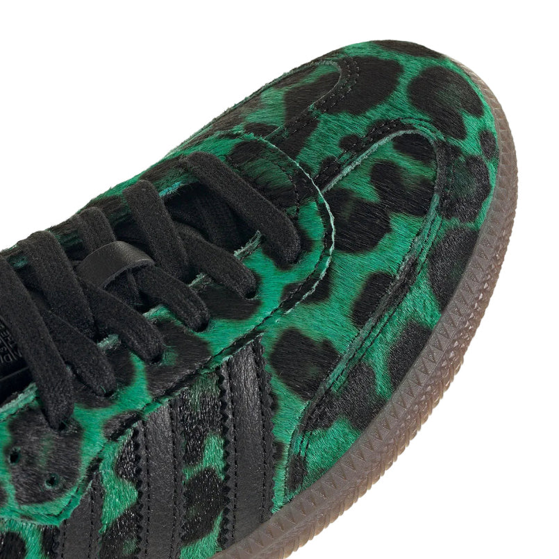 Adidas Samba OG Leopard Semi Screaming Green (Women's)