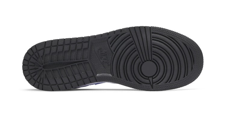 Jordan 1 Mid Black Racer Blue White (GS)