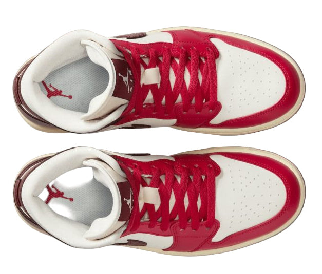 Jordan 1 Mid Sail Mystic Hibiscus (Women's)