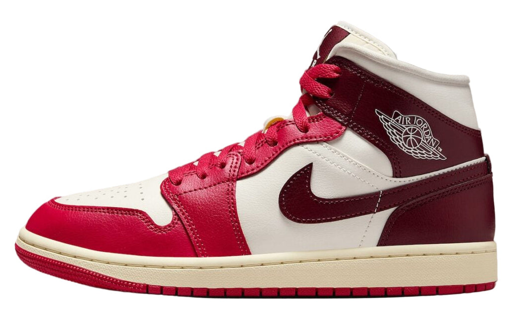 Jordan 1 Mid Sail Mystic Hibiscus (Women's)