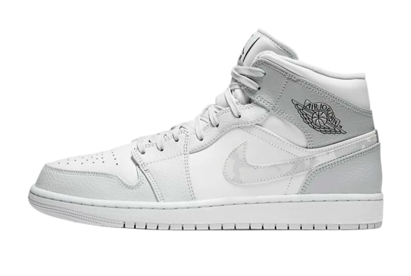 Jordan 1 Mid Grey Camo