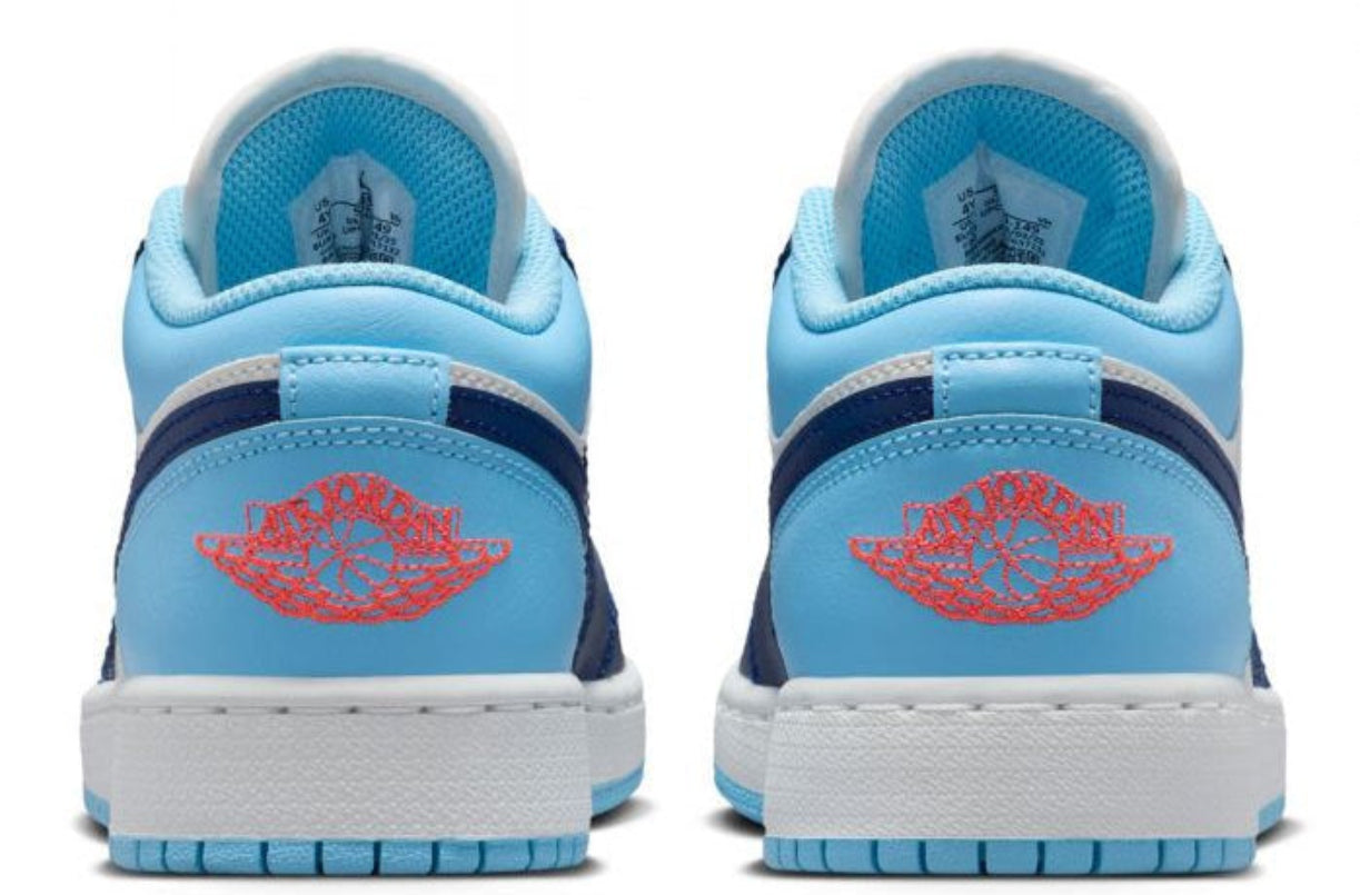 Jordan 1 Low Sail Blue Chill (GS)