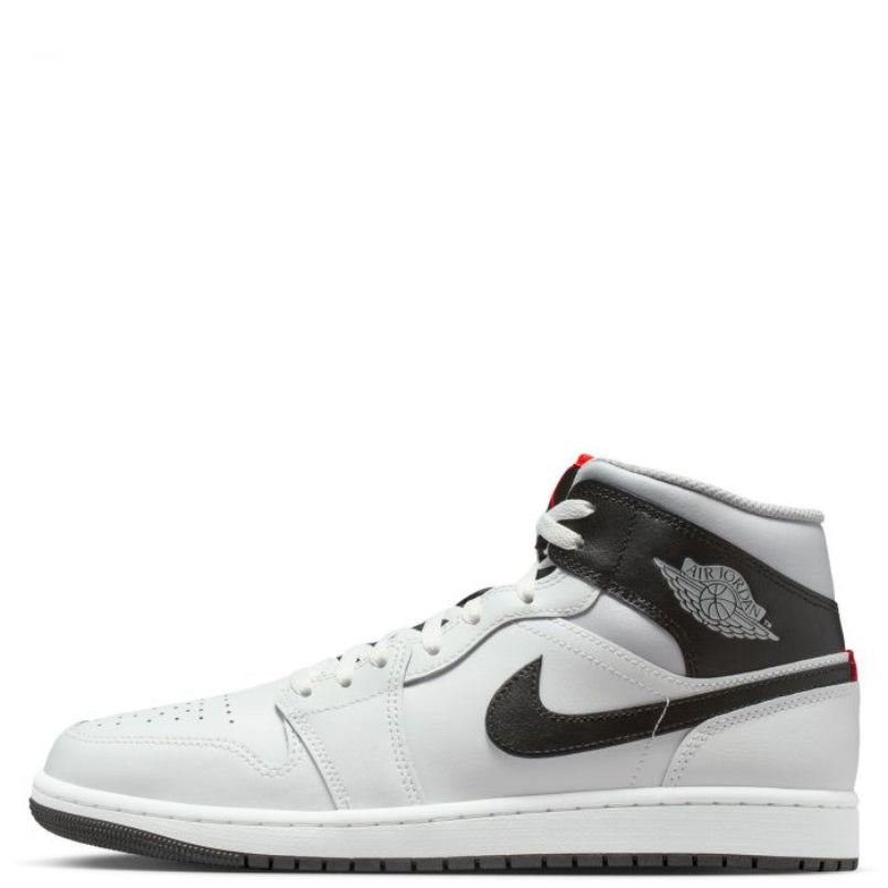 Jordan 1 Mid White Neutral Grey Infrared
