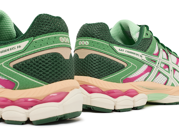 ASICS Gel-Cumulus 16 Green Cream Ivory