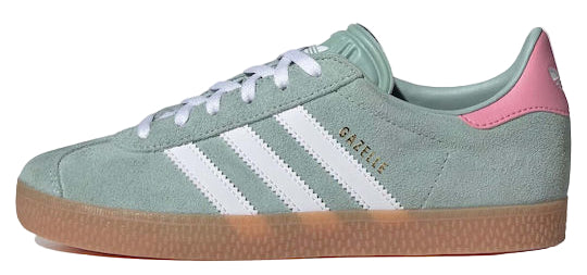 adidas Gazelle Hazy Green Bliss Pink (GS)
